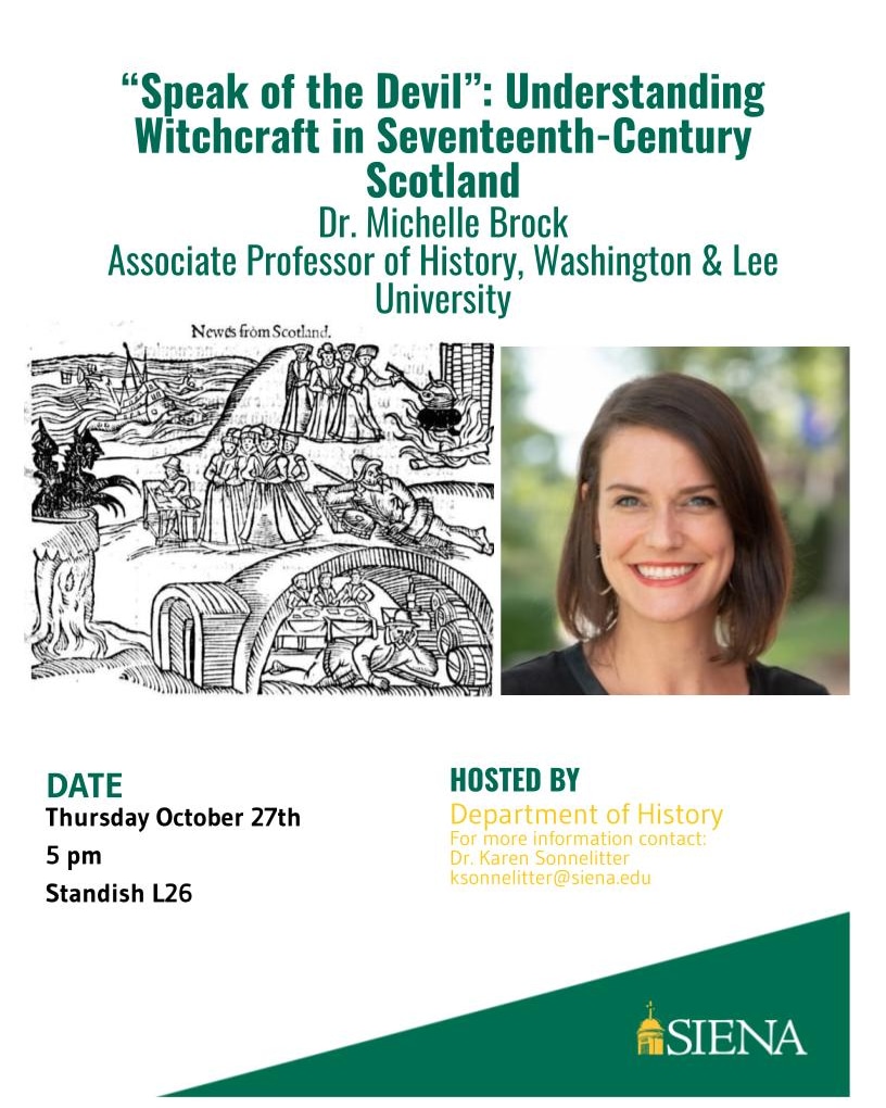 SienaHistory's tweet photo. Join us for our Distinguished Speaker @MikkiBrock this October! @SienaLibArts https://t.co/BsLV5OMXll