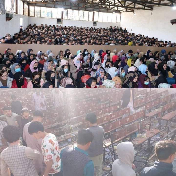 BashirEskandari's tweet photo. Esta mañana, un atacante suicida atacó el centro educativo Kaj Danesh en el oeste de Kabul y mató e hirió a decenas de estudiantes hazara. La mayoría de los muertos y heridos son niñas.
#Afganistan
#HazaraGenocide
#StopHazaraGenocide
#Stop_kiling_hazara
#Stop_Raicism https://t.co/heLSF7pzyL
