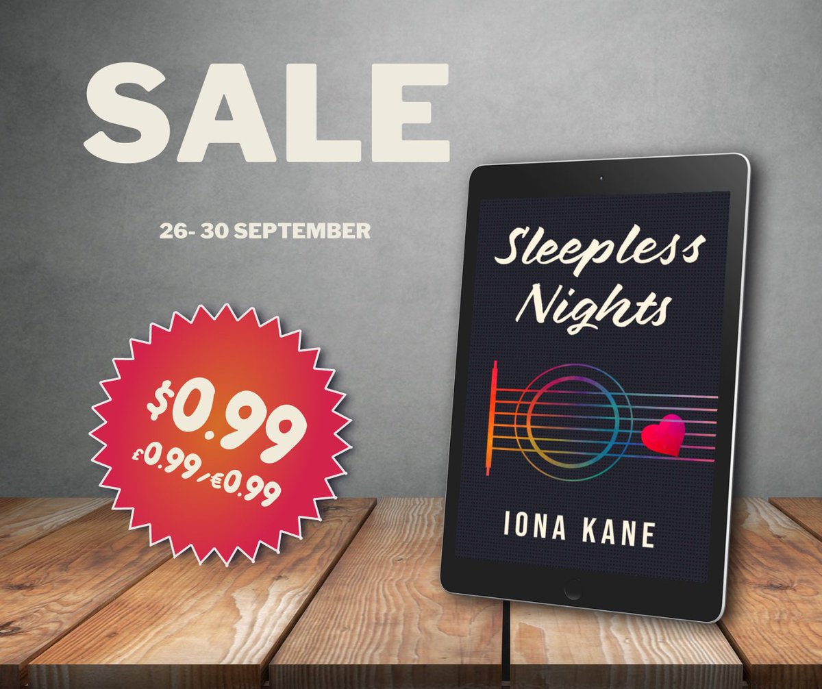 Last chance to pick up Sleepless Nights in the 0.99 sale!
#booksale #WLW #sapphicromance #lesfic 

getbook.at/SleeplessNights