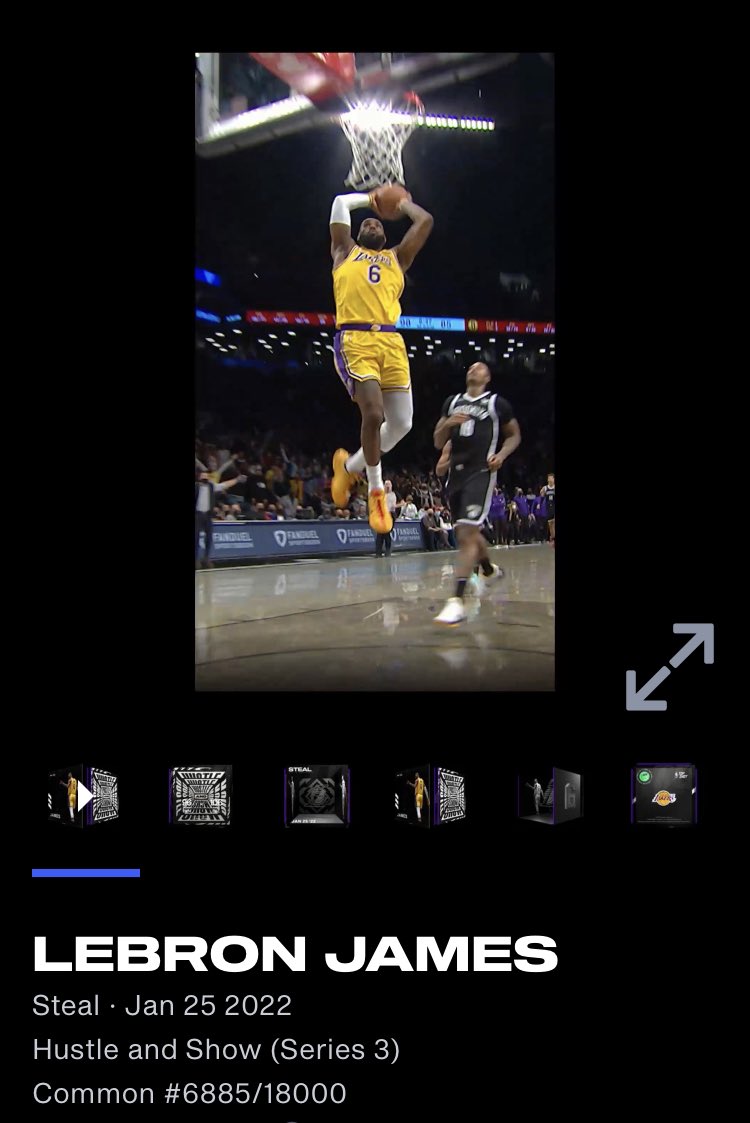 🐐@nbatopshot #giveaway🐐

To celebrate joining <a href="/HoodlumsNFT/">Hoodlums 🎫</a> on their first birthday 🎂

I’m giving away this Lebron <a href="/HustlinShowroom/">The Hustlin Showroom 💦🥩</a> moment 

To enter:
💨 RT
💨 Follow <a href="/MintJuiceStL/">Mint Juice</a> &amp; <a href="/SexyS3xton/">SexySexton🌊</a> 
💨 Tag a homie w/ ur 🐐 gif!!