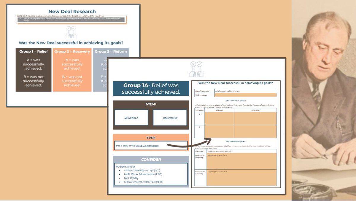 Apryl Taylor (@apryltaylorocps) on Twitter photo Today's #criticalcontent in high school U.S. History
Students must be able to explain the goals of the New Deal.
<a href="/CDLocps/">Curriculum and Digital Learning</a> Today's #criticalcontent in high school U.S. History
Students must be able to explain the goals of the New Deal.
<a href="/CDLocps/">Curriculum and Digital Learning</a>