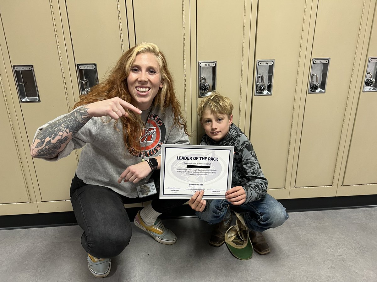 LakeDenoon's tweet photo. These 7th graders were nominated by their teachers as Leaders of the Pack this week. Thank you for for being amazing leaders! #TimberwolfWay https://t.co/Bkb1Cc2spg