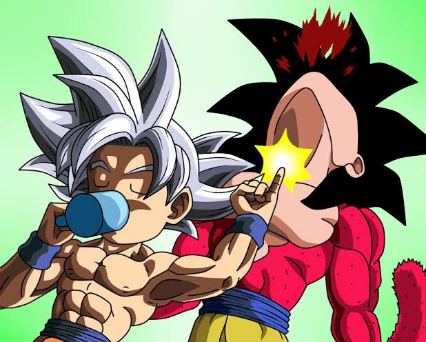 Goku vs Xeno Goku: Veja como foi a luta no manga  Fd7wKEbX0AA8Iwa