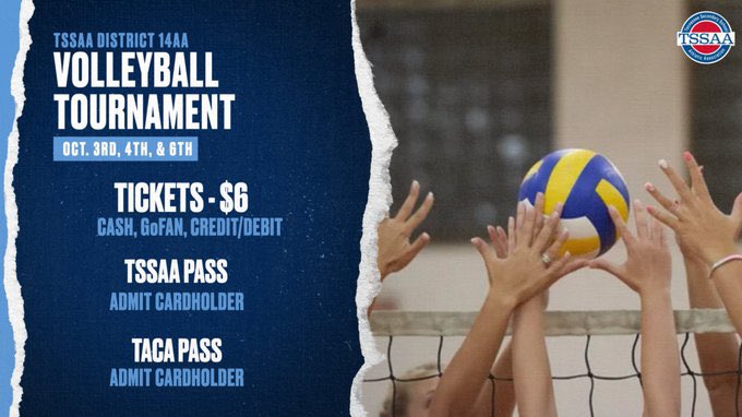 ❗️🏐 Important info for the 14AA District Tournament next week 🏐❗️
#crockettvball #H2O