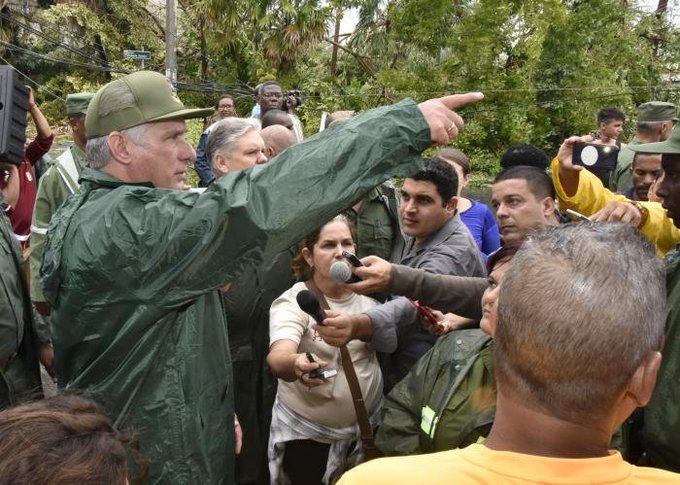 Hoy no falta la solidaridad y acompañamiento de nuestro pueblo #FuerzaPinar #FuerzaCuba #YoSigoAMiPresidente