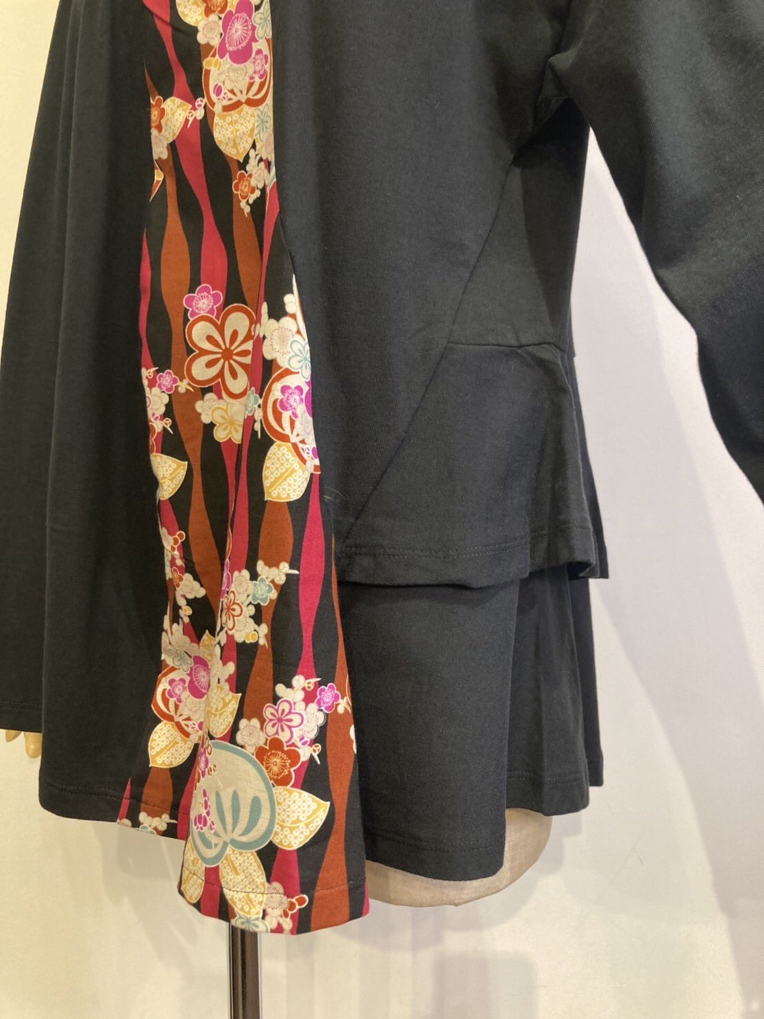 海外販売× gouk T.KUNITOMO 一点ものロングスカート 花 | www