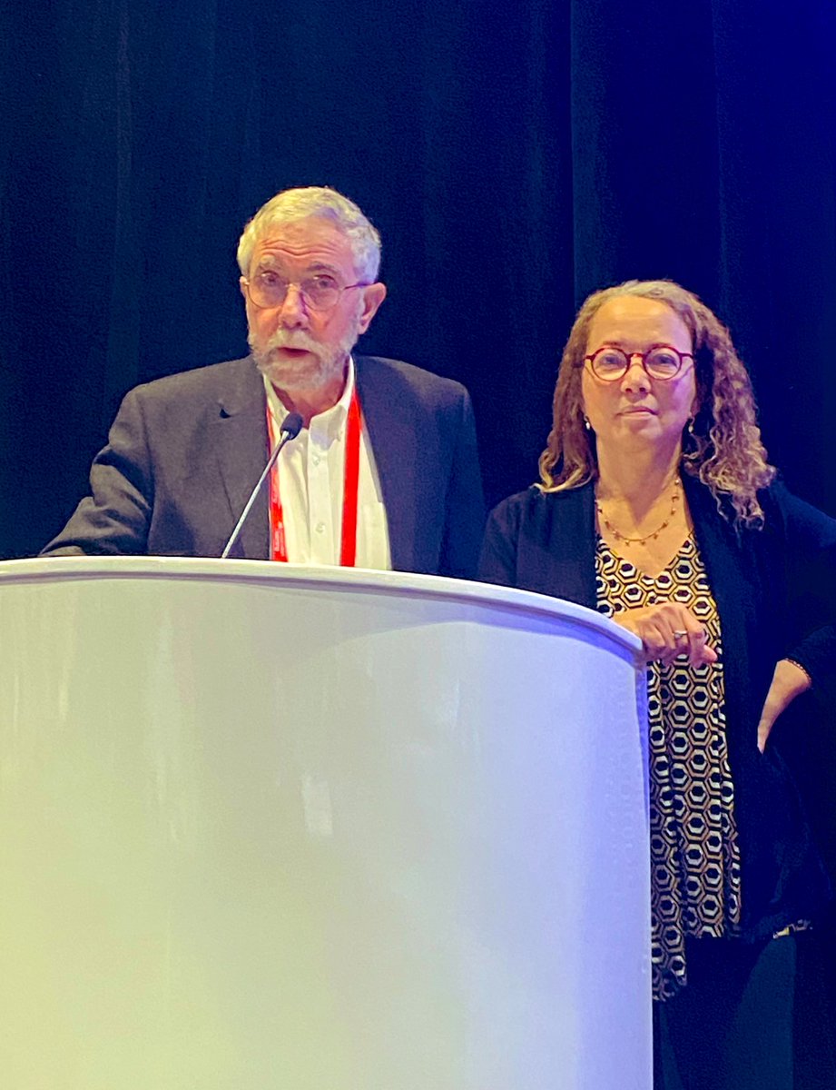 Robin Wells and <a href="/paulkrugman/">Paul Krugman</a> help us wrap up day 1 of #EconEd2022 talking about their passion for helping students understand inequality.