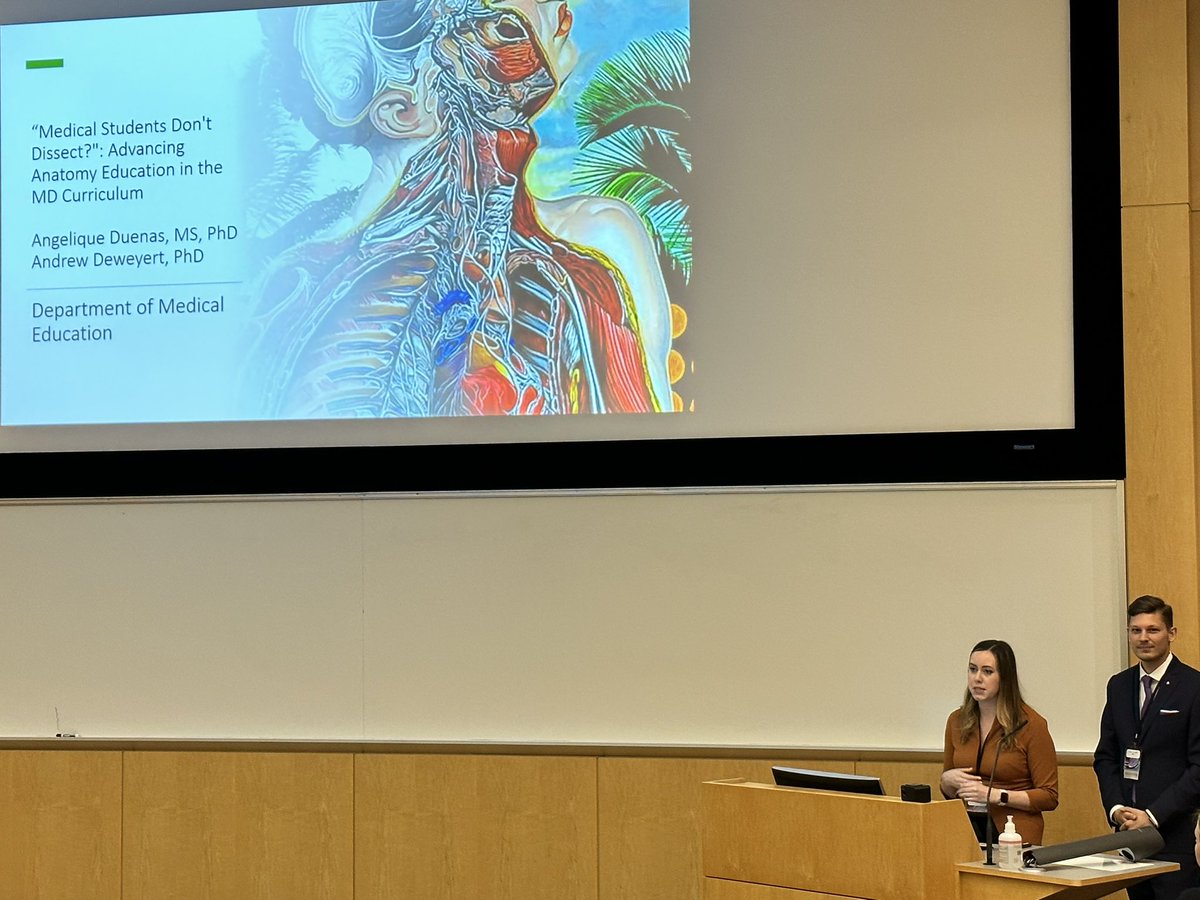 LuisBlancoJrMD's tweet photo. I work with the best @NUFeinbergMed! My #Anatomy colleagues @angeliquee_93 &amp; @AndrewDeweyert have advanced our curriculum! And my clinical #GynOnc colleague @HinchcliffEmily is pushing OB/GYN &amp; GynOnc training forward! #NUMedEdDay #MedEdDay2022 @NU_FAME https://t.co/P9JsChl0iQ
