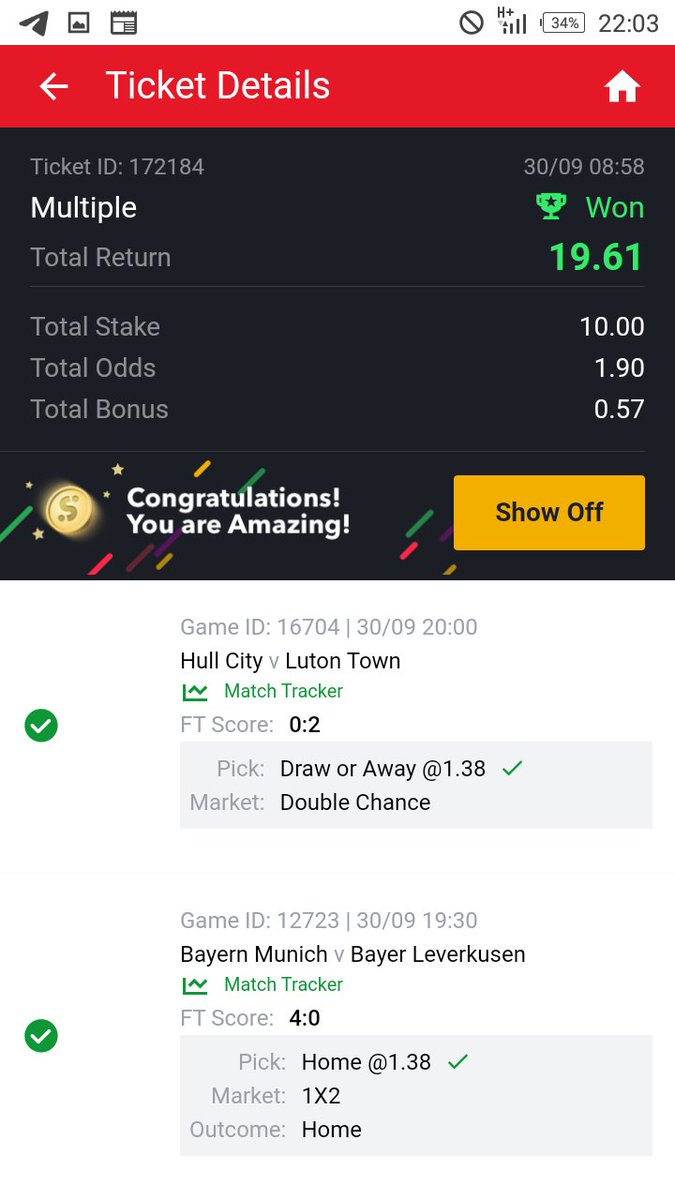 bet9jatipsters's tweet photo. ✅✅✅BOOM TO MY VIP MEMBERS ON 1.90 ODDS✅
https://t.co/92sObgiOi6
Obi Cubana Iyana Iba Lagos Peter Obi Amaju Pinnick #NFFElection Sadio Mane Daniella Moesha NFA Bryann Arsenal Tottenham #MCIMUN #Shameless USSR Nigerian Police #Lekki #ENDSARS Kayode #anikulapothemovie #ARSTOT https://t.co/2sgjtDqHuw