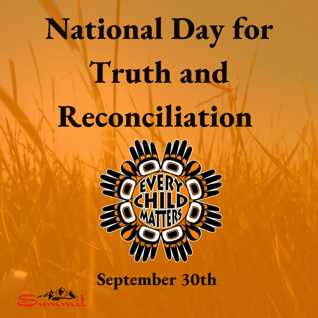 Summit_Trailer's tweet photo. Today is the National Day for Truth and Reconciliation in Canada. We are in full support in acknowledging and reflecting on indigenous history and culture of our customers and employees. Today we reflect and honour the lost children and survivors of residential schools. https://t.co/jiPb7O5Sf7
