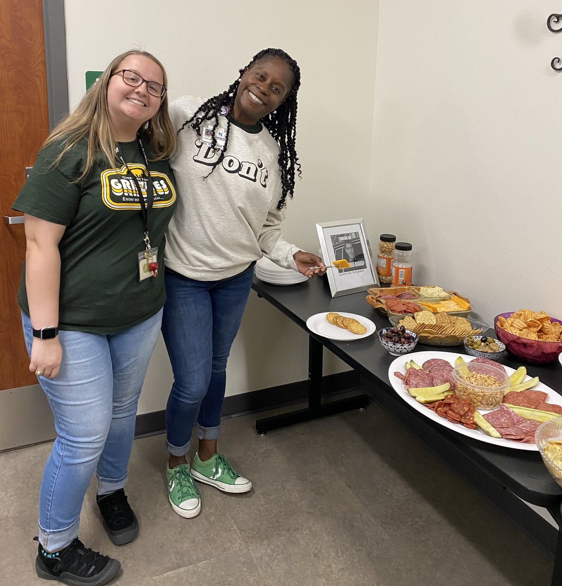 It’s the last day of the month @GreenwoodKISD @KleinISD @Math_is_my_jam & we are celebrating our outstanding staff with charcuterie! @KleinISDJasmine #KleinISDPRSquad #journeytogreatness