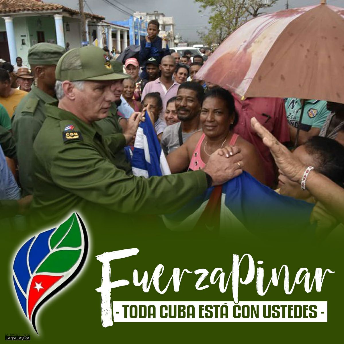 Nuestro presidente transmitiendo esperanza y dando fuerza al pueblo. Tradición de nuestros líderes. Eso es lo q le duele a los gusanos y apatrias, q a pesar de los problemas y adversidades la mayoria del pueblo sigue a <a href="/DiazCanelB/">Miguel Díaz-Canel Bermúdez</a>.
#FuerzaCuba
#GuerrillerosVillaclareños