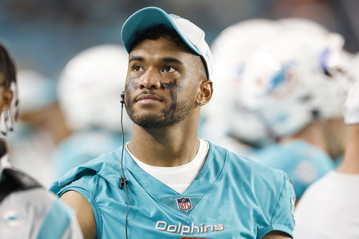 BleacherReport's tweet photo. Tua says he's "feeling much better" and is "focused on recovering" after his head injury vs. the Bengals 🙏

(via @Tua) https://t.co/nfNyKta4id
