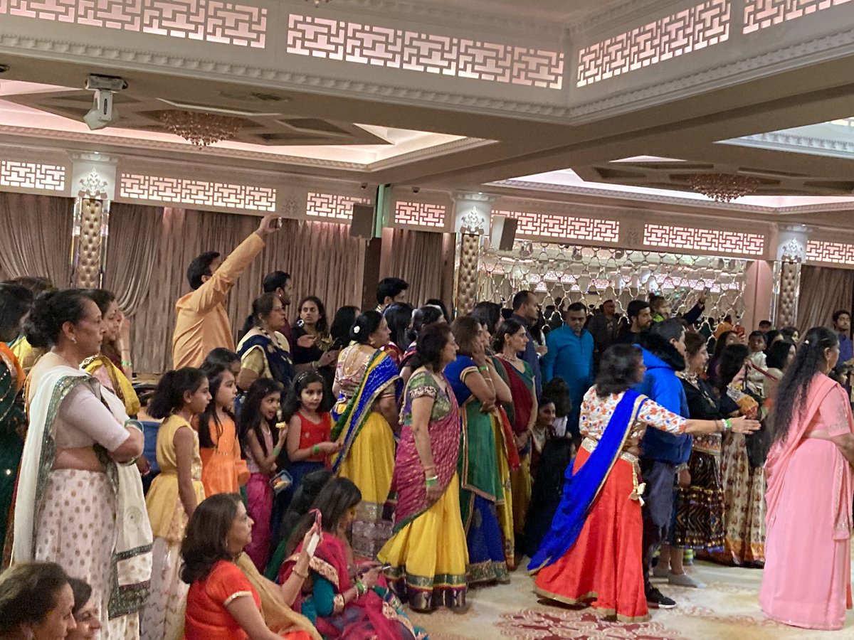 Amazing time @grandsapphireuk #navratri2022 #celebrations thanks @ARCCLTD @MPSImran_Asghar @croydonevents#Community #culture