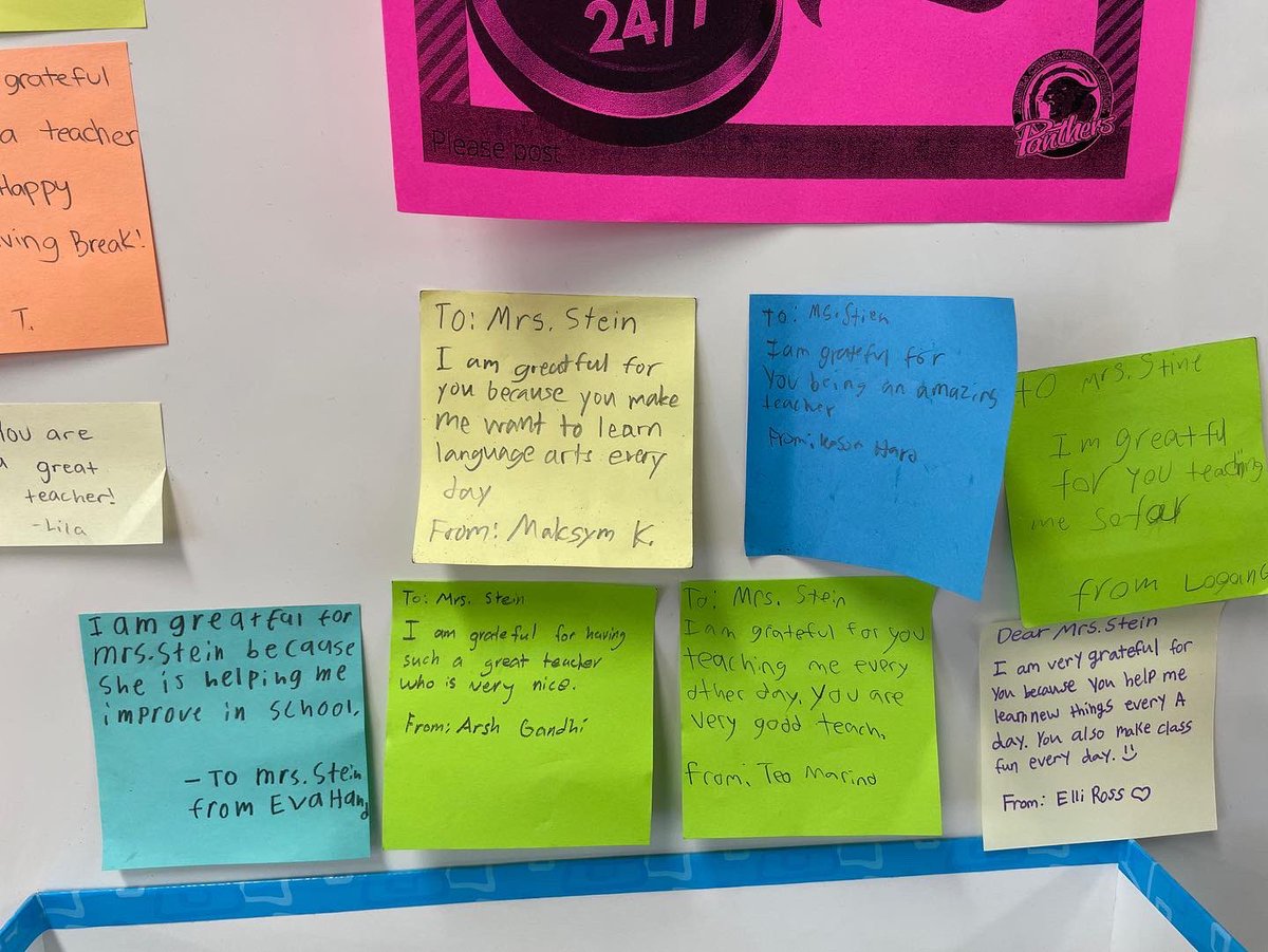 To connect with our novel unit, I Will Always Write Back, we started talking about gratitude. We have so much to be grateful for every day❤️ <a href="/oakparkusd/">Oak Park USD</a> <a href="/MCMS_Panthers/">Medea Creek MS</a> <a href="/CAlifirenka/">Caitlin Alifirenka</a> @MartinGanda