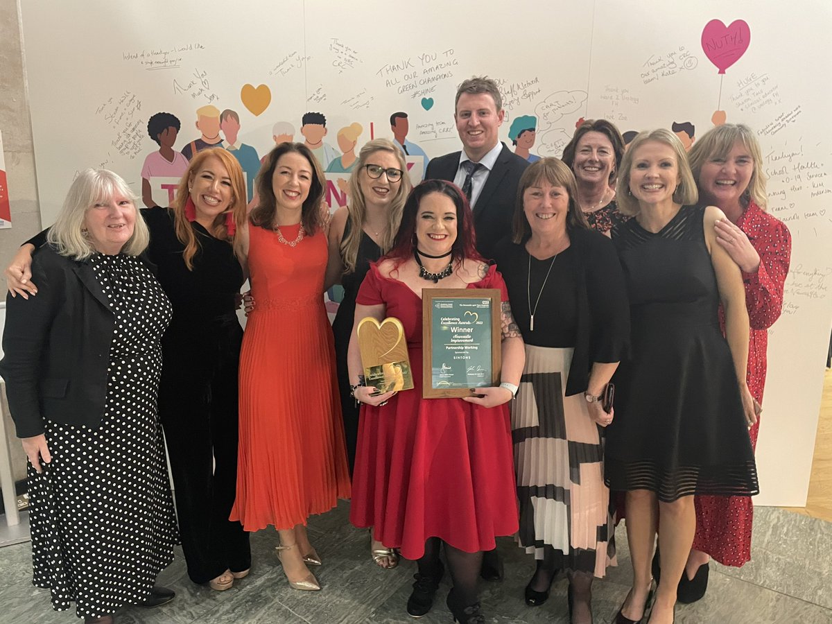 We only went and did it!!!! #winners #CelebratingExcellence @NuthImprovement