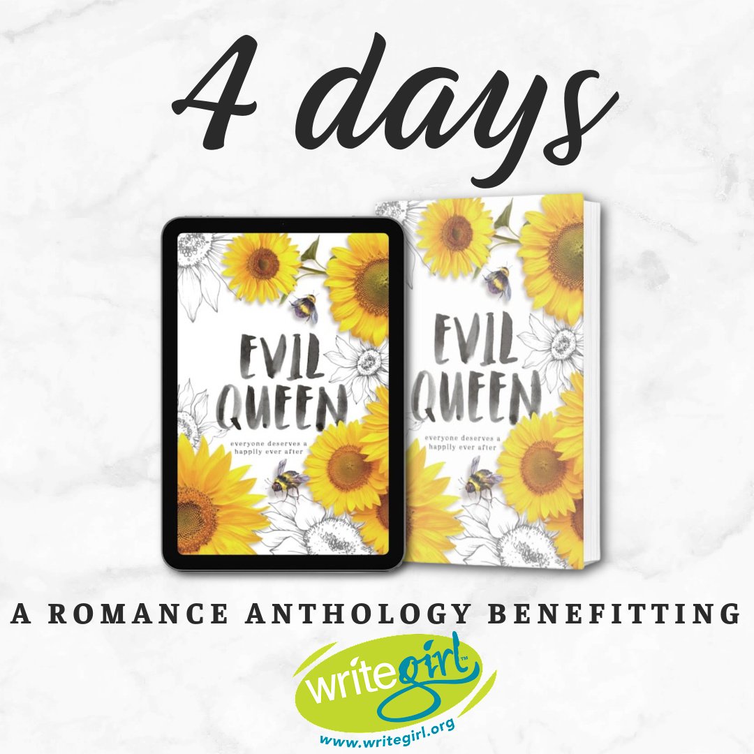 SweetKatieNerd's tweet photo. 🐝 4 More Days 🐝
Preorder EQ:2 → https://t.co/bJSLXTRAXz
Paperbacks will be available on release day!
#evilqueen #anthology #charity #WriteGirl #friendstolovers #secondchanceromance #writersoftwitter #readersoftwitter #AuthorsOfTwitter #writer #WritingCommunity https://t.co/UZMgggAFnj