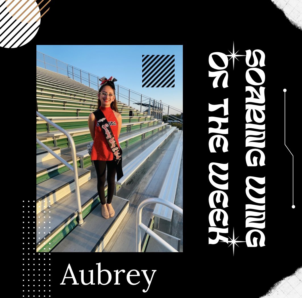 StevensPepSquad's tweet photo. Congratulations to our Officer of the week: Monica and our Soaring Wings of the Week: Evalee and Aubrey! 🖤♥️🤍 #SoaringWingPepSquad #Stevens https://t.co/QvMMv2jrG9
