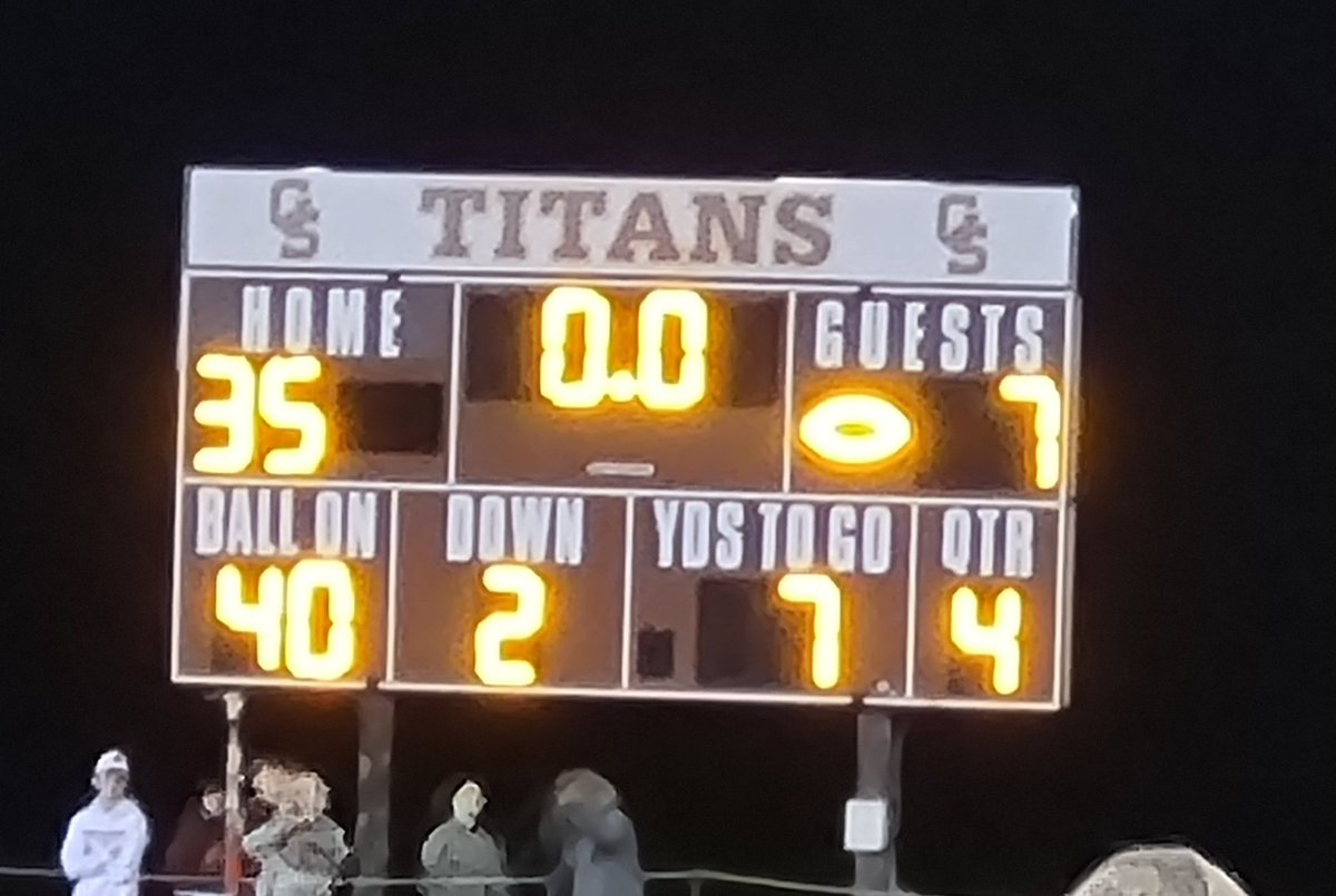 jsbaker812's tweet image. GSHS over Mt. Vernon