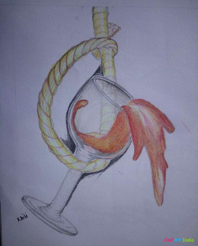 Art #NoDrinking Created by Kriti Kumari: Cool Art India.
coolartindia.in/art-detail/?id…