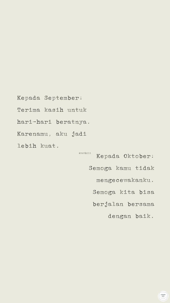 Karya – Terima Kasih dan Selamat Datang