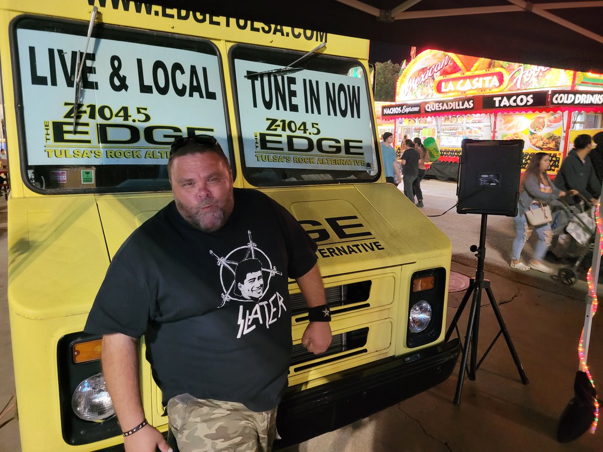 edgetulsa's tweet photo. It has been an amazing night out at the @tulsastatefair. Slater is about to wrap things up, but don't forget #11daysofawesome are happening all week long. Rides, Music, Shows, Food, Shopping, and much more. Bring the family and friends to enjoy all of the festivities. https://t.co/jqybjSRUaO
