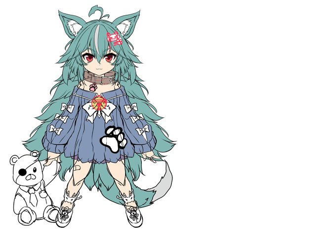 フェンリルの子 Vのモデルデザインです 