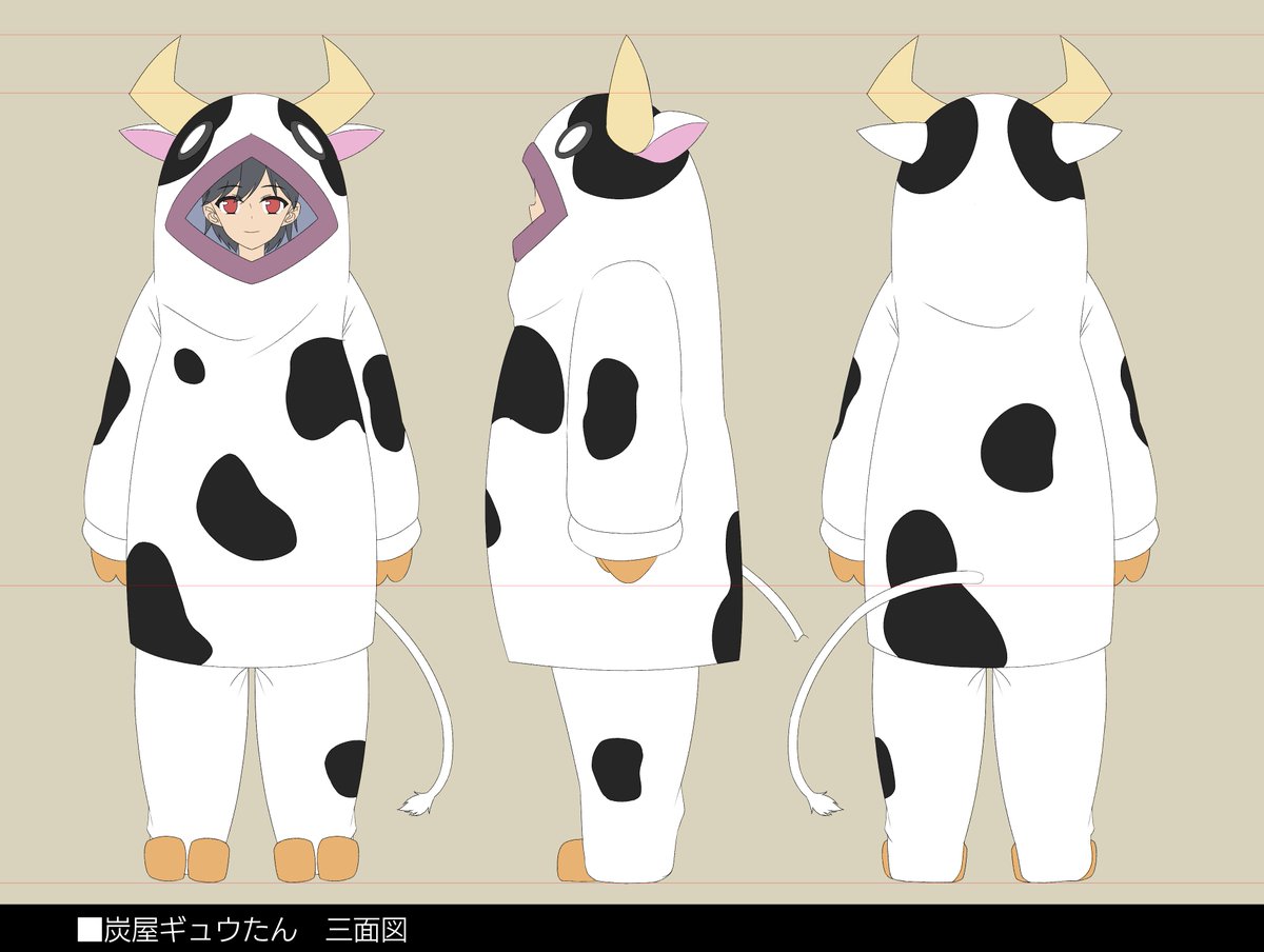 ギュウたん 新しいことに向けての準備中🐄 tweet media