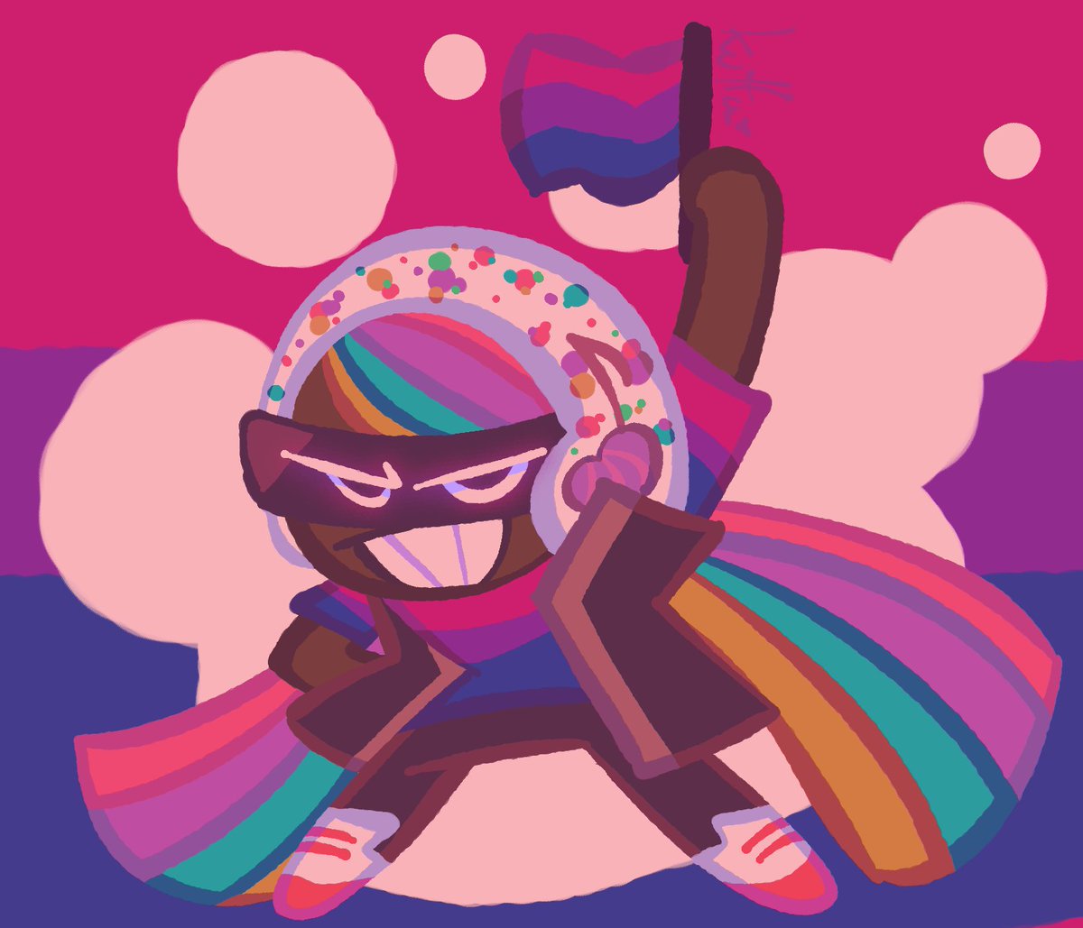 last day of bi visibility month have the most bisexually bisexual bicon ever 
[ #cookierun #cookierunovenbreak #djcookie #BiVisibilityDay2022 ]