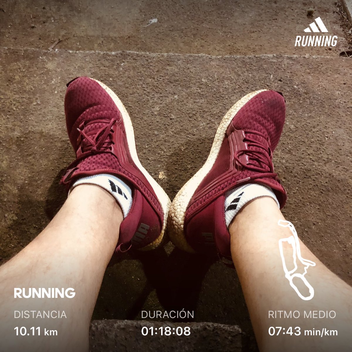 Para terminar septiembre 10km en viernes por la noche #Running #YoElegiSerRunner #YoSoyRunner #MiVicioEsCorrer #CorrerSana #EntreRunners 
<a href="/ComuniRunners/">Comunirunners</a> <a href="/MeEncantaCorrer/">Me Encanta Correr</a> <a href="/CorroAMiPaso/">Corro A Mi Paso 🇲🇽</a> <a href="/yoelegicorrer1/">#Yoelegícorrer</a> <a href="/ElegiCorrer/">🏃Elegí Correr 😎</a> ⁦<a href="/RunningTotal/">TotalRUNNING</a>⁩