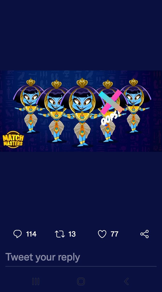 Nature_lovebug's tweet photo. @match_masters X oops is the one https://t.co/hM15SSBYja