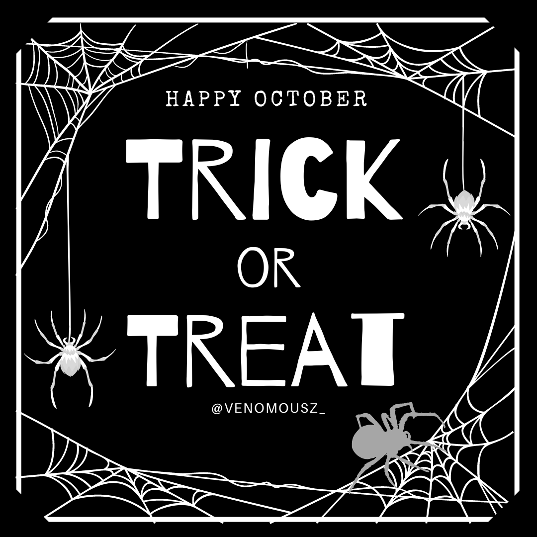 ⠀
         【 𝐓𝐈𝐌𝐄 𝐅𝐎𝐑 𝐇𝐀𝐋𝐋𝐎𝐖𝐄𝐄𝐍 𝐌𝐎𝐍𝐓𝐇 】
  (n.) hope you guys have a great time in this month and don't forget to play trick or treat in 31th October 👻
⠀