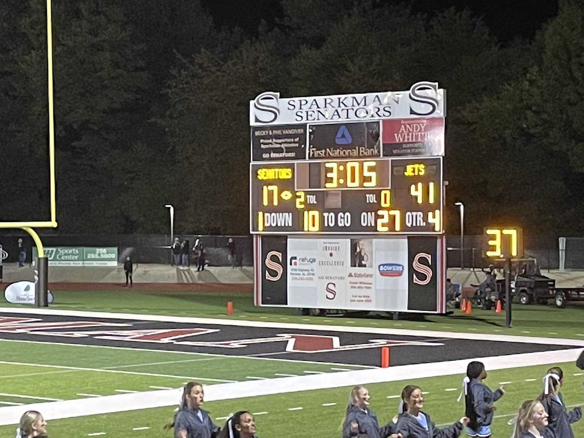 Less than 3 min left in the game. Jets lead 41-17! Go Jets! #ProudToBeAJet