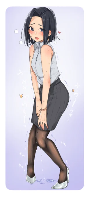普段は寡黙でクールだけどお近づきになるとすごい可愛い年上のOLさん…😳💕 