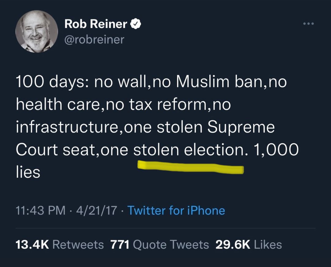 ajebeezy's tweet photo. @robreiner Reminds me of someone else I know… https://t.co/A1XNvpsQwG