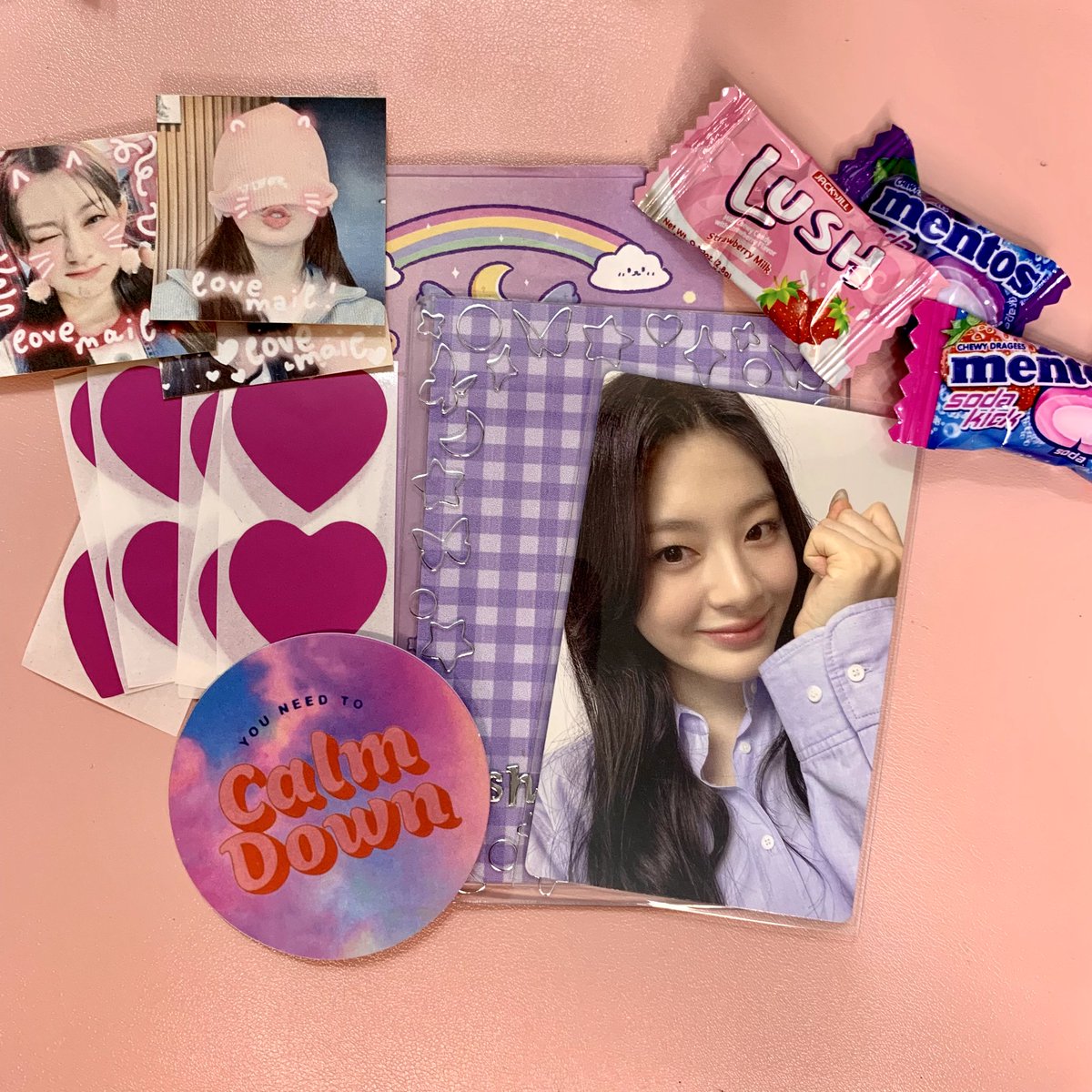 kkukbwii's tweet photo. -`, ( love mail ) ꒱ ↷🪷💜
from : @sungjakecart ; !
#from_sim
hello ! apologies for the late feedback but seeun arrived safee thank uu so much for packing it securely and prettily po ૮₍˶ᵔ ᵕ ᵔ˶₎ა 'til next ! https://t.co/BfPQMzh9Ni
