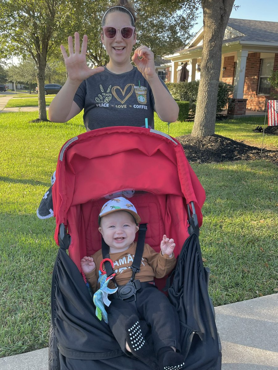 TeachLoveToday's tweet photo. That’s a wrap! Silas and I completed our 50 miles for @AmericanCancer in honor of @childhoodcancermonth 💛 https://t.co/OY1hACGc10