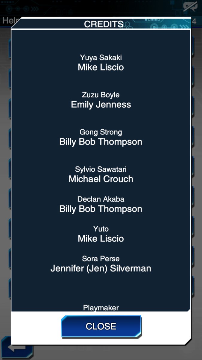 Yugipedia's tweet photo. @BillyBobThomps In Yu-Gi-Oh! Duel Links (as of VRAINS World), your name is included in the additional voices credits (in addition to individual credits for Weevil, Scud, Declan and Gong).

Did you also voice the Knight of Hanoi? https://t.co/U4rRGJnd60