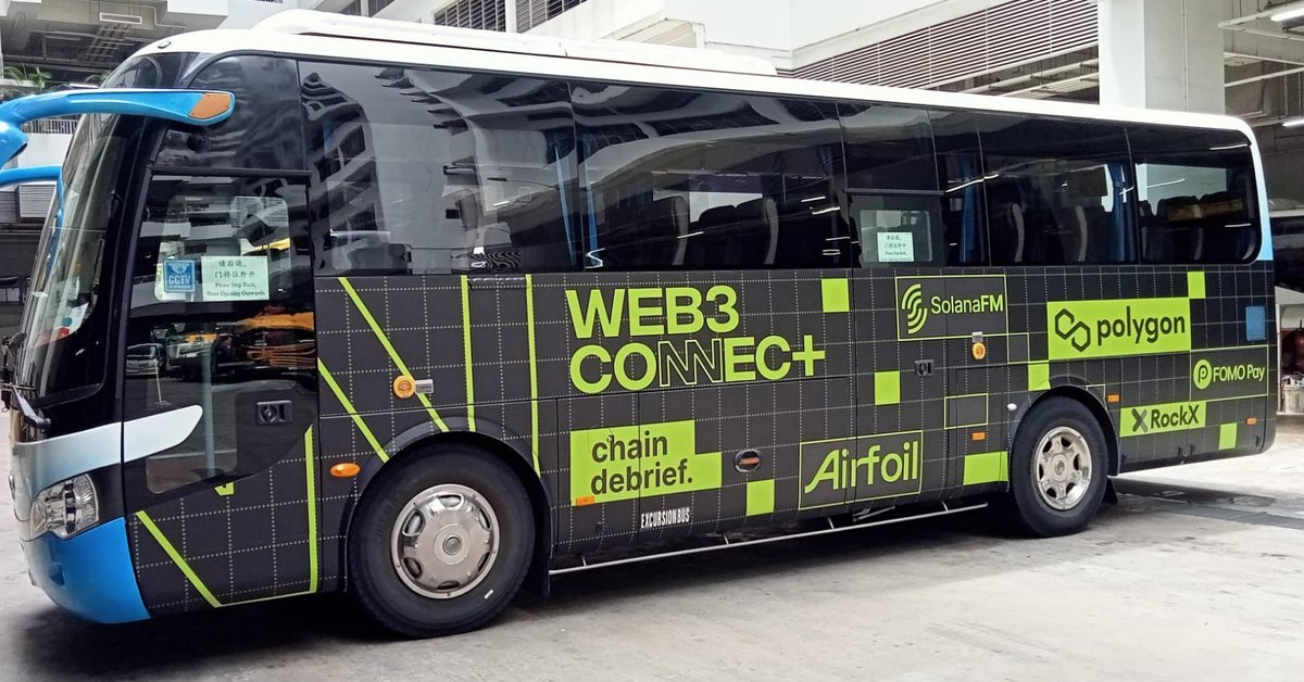 SignaramaCBD's tweet image. This is how we wrap buses
#buswraps #busgraphics #vehiclegrahics
#blockchain #web3connect #chaindebrief
#signaramacbd #askthesignlady
#cryptoeventsg #sg #sgevents #asiacryptoweek #token2049 #token2049sg #blockchainsg #cryptoevent