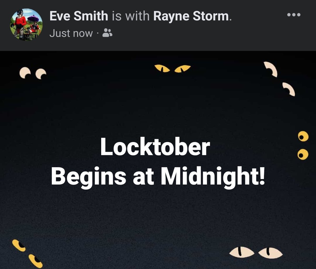 RaynePet's tweet photo. Who else's lockup begins tonight?
#locktober #chastity #teamlocked
@MistressEve69 https://t.co/BJ6e8SqsP3