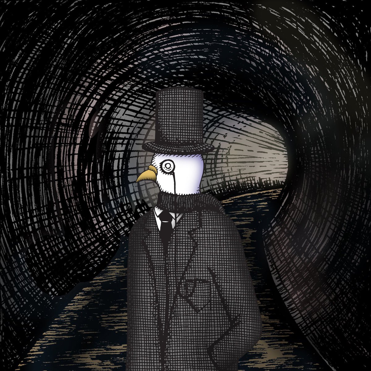 temp_esta's tweet photo. @CloudmachineNFT We trust the pigeon https://t.co/elBfqLnigX