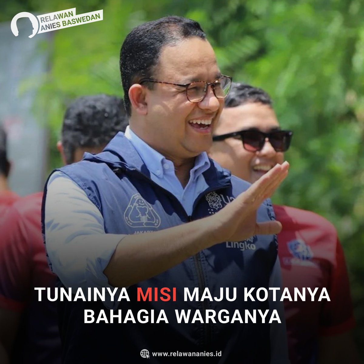 Slogan ‘Maju Kotanya Bahagia Warganya’ tak hanya menjadi jargon politik sesaat atau semata jadi jualan saat kampanye. Sebab, slogan yang sekaligus misi politik ini telah ditunaikan dan direalisasikan saat Anies menjadi Gubernur DKI Jakarta.

relawananies.id/2022/09/29/tun…