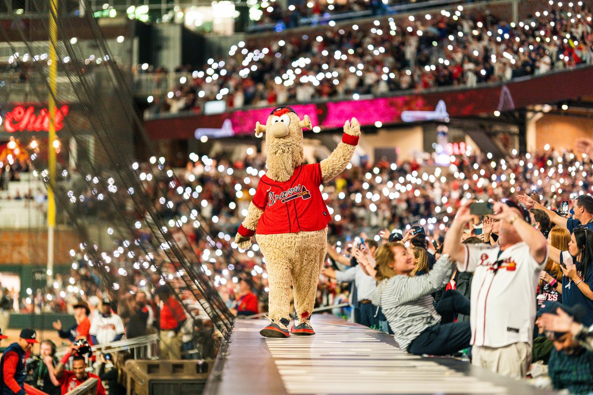 Braves's tweet photo. What a night!

#ForTheA https://t.co/Dus0av67ok