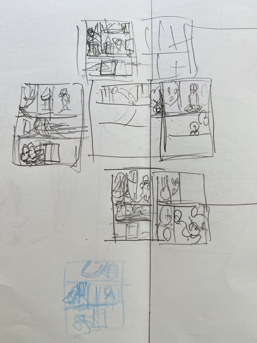 コマ割り、構図を考え続ける系漫画家でございます。 