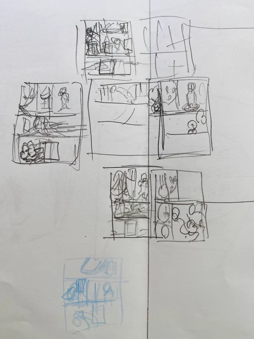 コマ割り、構図を考え続ける系漫画家でございます。 