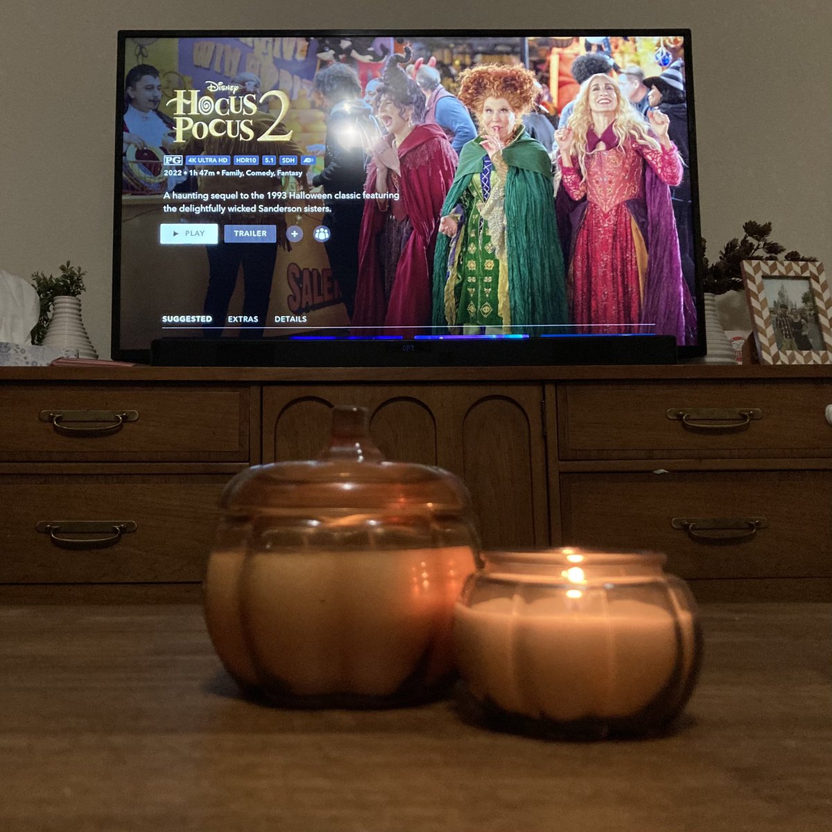 lblestes's tweet photo. Folks, this has been fun, but it’s time to sign off and celebrate #Holyween the way the Good Lord intended, with a Target pumpkin candle and the premiere of Hocus Pocus 2. https://t.co/f2QPiFkwvD