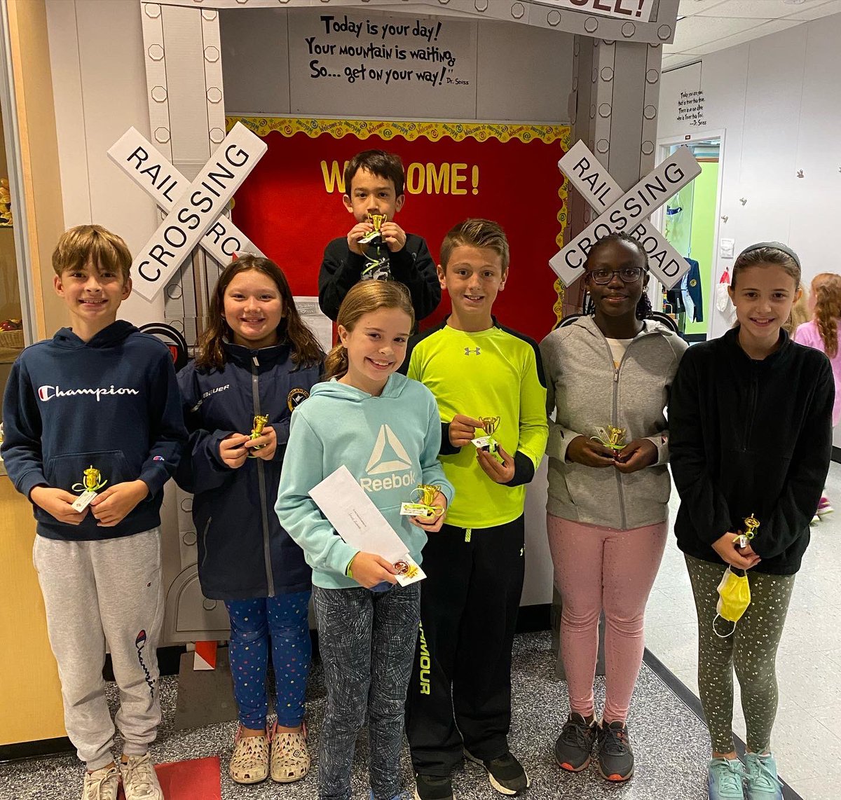 BrookhavenBulls's tweet photo. Brookhaven’s first IncrediBULLs ceremony!🐮🎯These students represent those who work hard &amp; demonstrate what it means to be a Brookhaven BULL! Every month classroom teachers and/or students select one person who exemplifies the character ed theme of the month. Way to go bulls!❤️ https://t.co/3wc6sx9u59