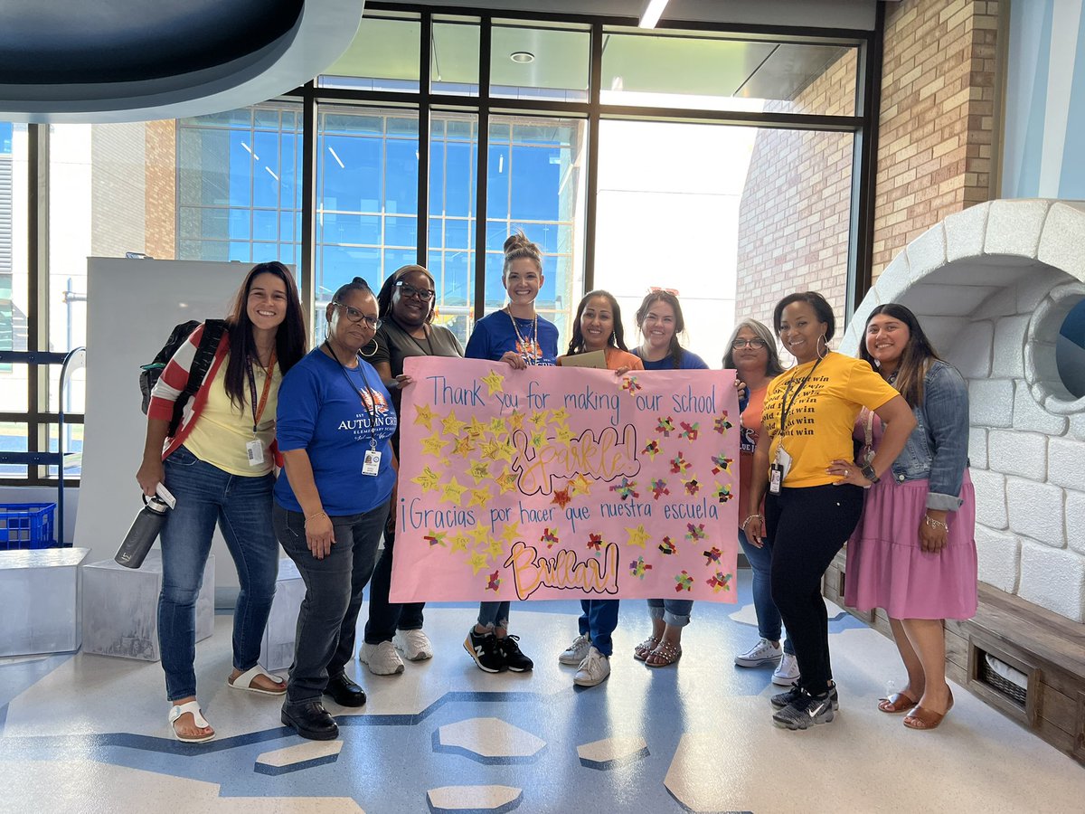 We are so thankful for our incredible custodians at <a href="/HumbleISD_ACE/">Autumn Creek Elementary</a> !! They make our school sparkle! 💖✨ #custodianappreciationday
