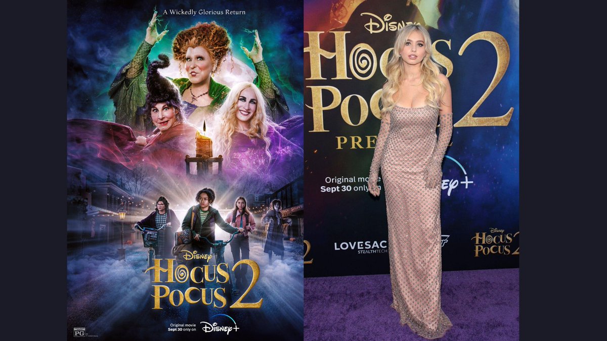 buchwaldtalent's tweet photo. We've fallen under the spell of #HocusPocus2, starring @BuckinghamLilia- now streaming on @disneyplus! #buchwald #buchwaldtalent #liliabuckingham #hocuspocusdisney #disneyplus #featurefilm #nowstreaming https://t.co/9gxrhU6Ykc