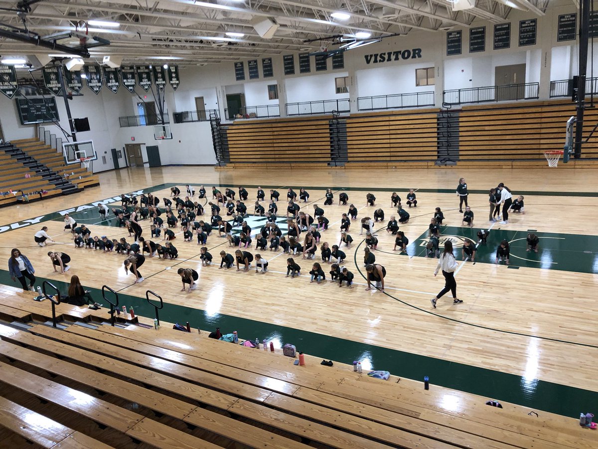 Don’t miss the show at HALFTIME!! Our youth dancers are out in full force + ready to dominate! <a href="/HFdanceteam/">Holy Family Fire Dance Team</a> #gofire